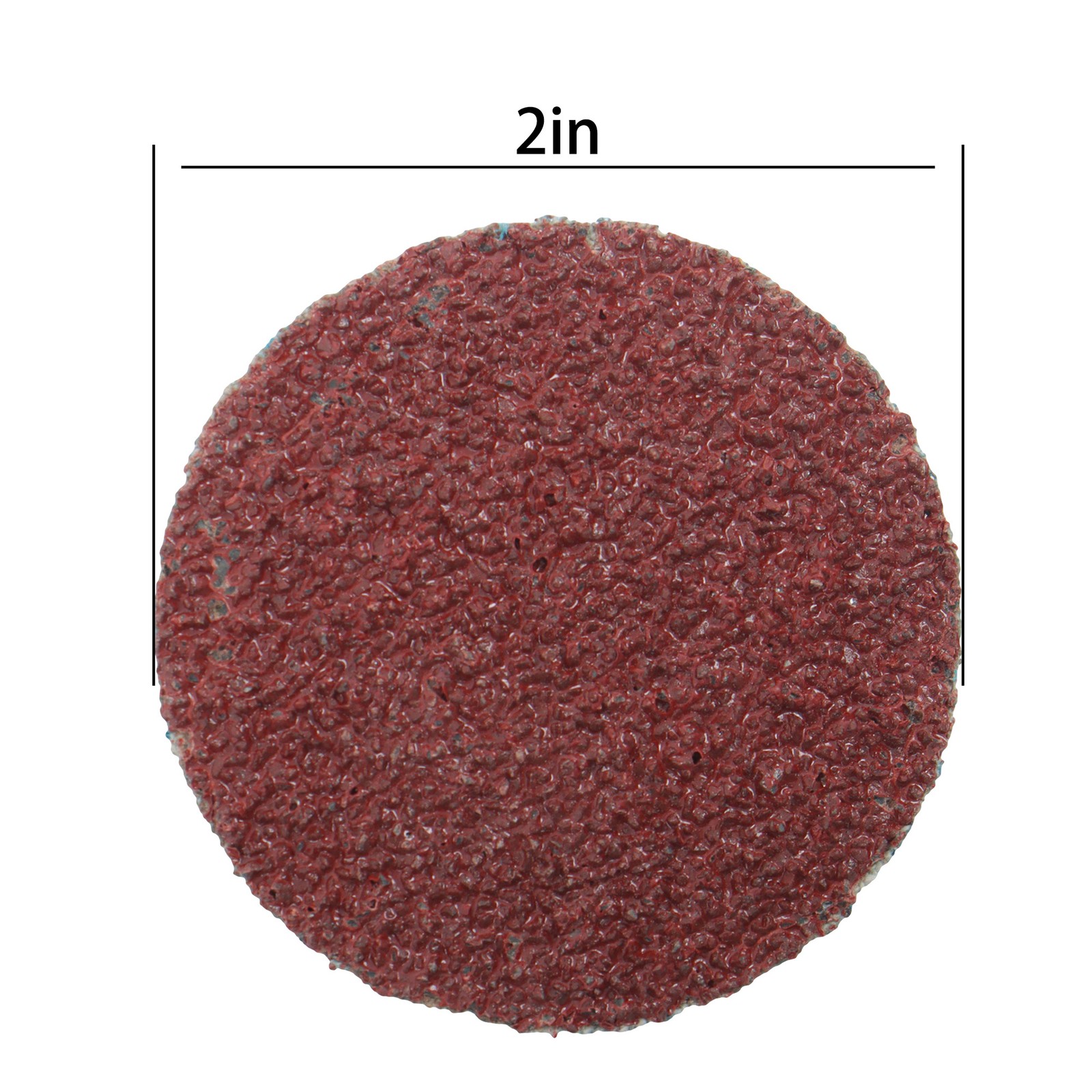 50 Pcs 2 Inch 36 Grit Aluminum Oxide Sandpaper Grinder Sanding Grinding Disc