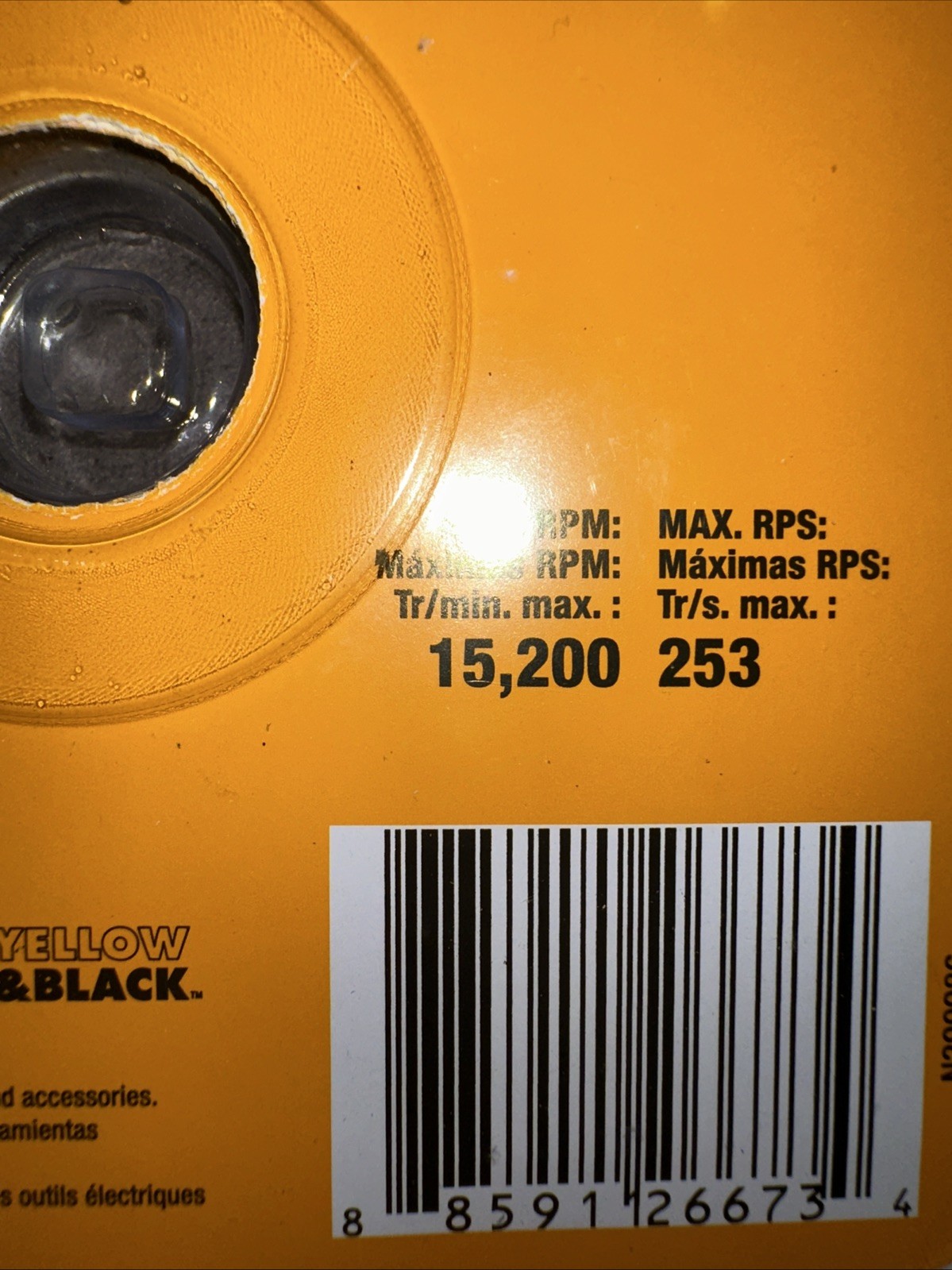 DEWALT DT3402 4.5 inch Grinding Wheel – Yellow