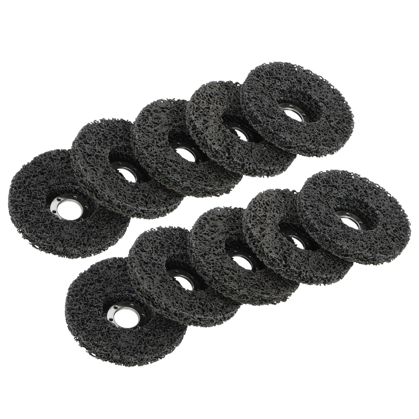 10 Pieces of 4.5inch x 7/8 inch Black Diamond Grinding Discs for Angle Grinder