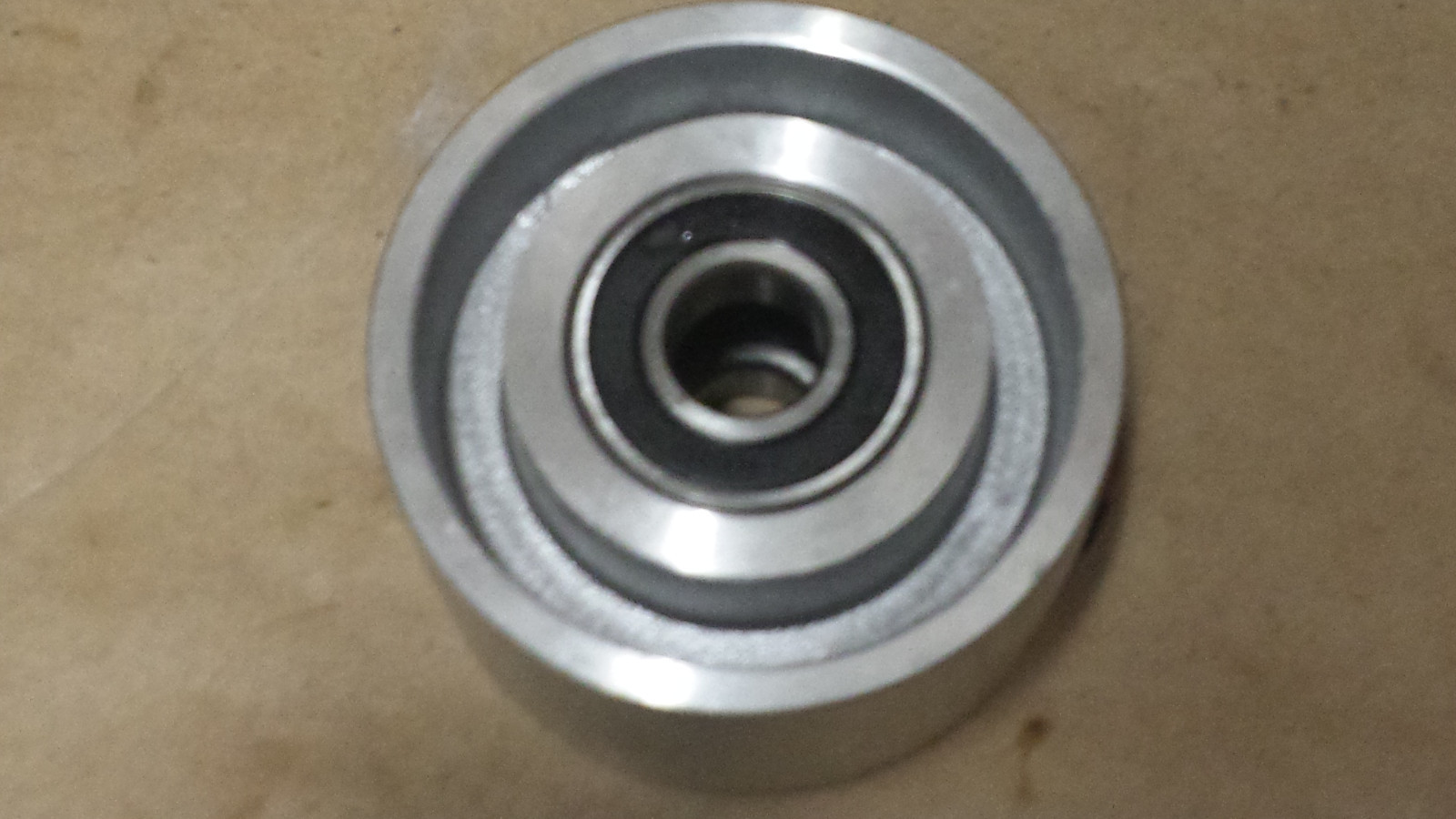 Belt Knife Grinder Wheel 2″ Idler crownded and complete w/ 20mm OR 3/4″ bearings
