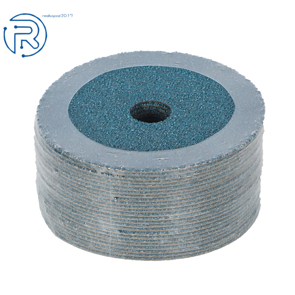25Pcs 24 Grit and 36 Grit Zirconia Resin Fiber Disc Grinding And Sanding Discs
