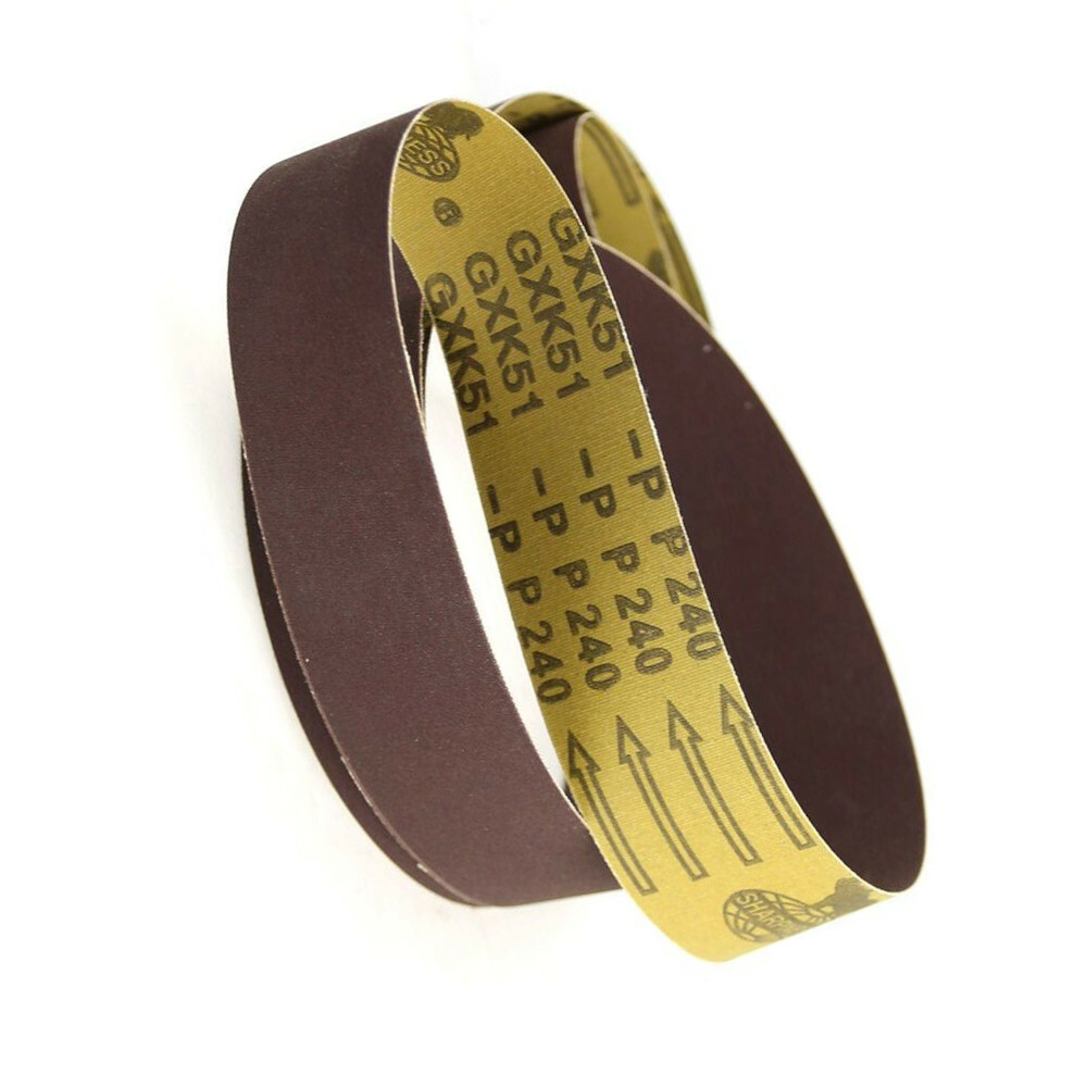 20Pcs 2000x50mm P40-800 Abrasive Sanding Belts Coarse Grinding to Fine Polishing