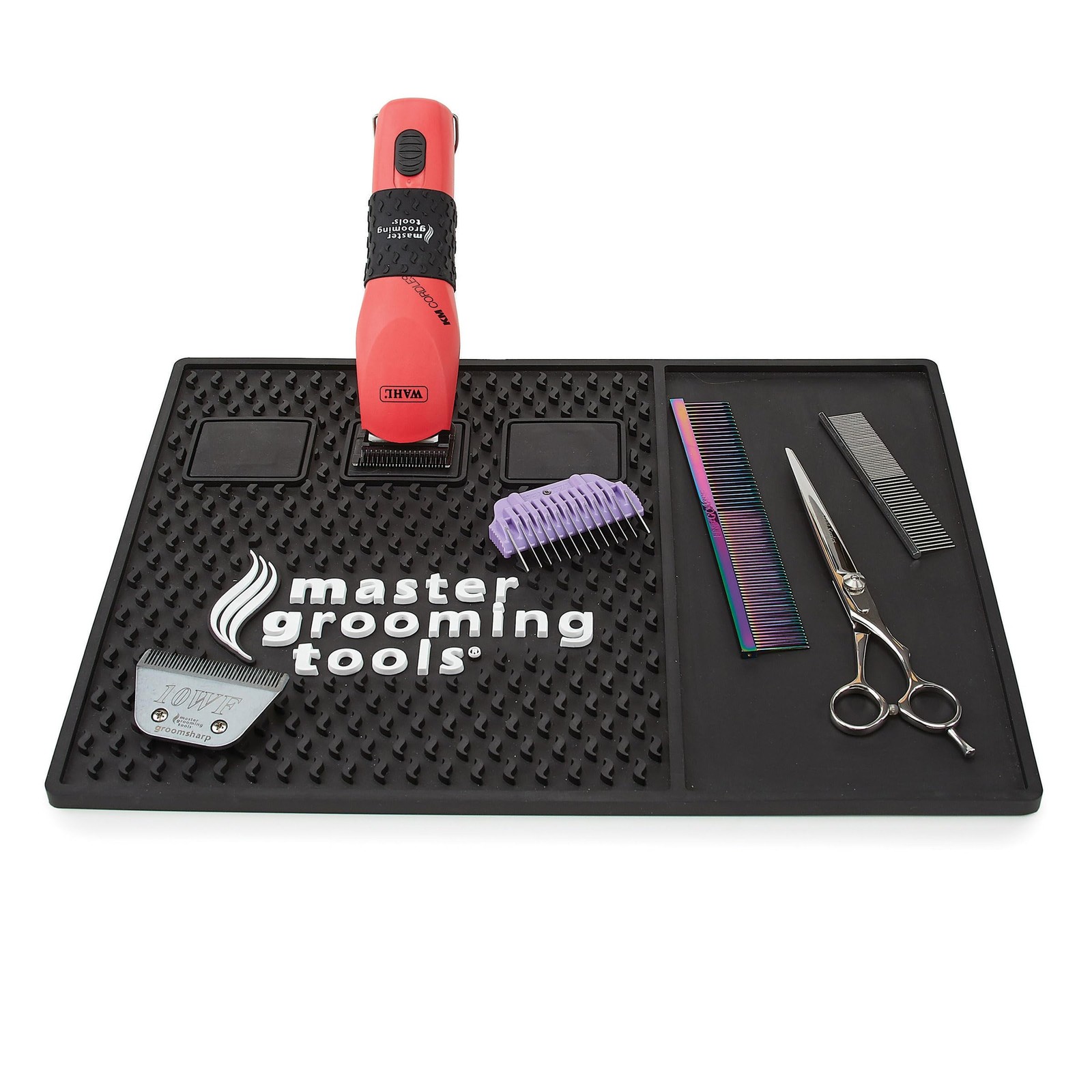 Master Grooming Tools Magnetic Mat for Clippers & Shears – Anti-Skid
