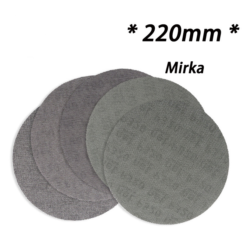 9″220mm Abrasive Sanding Hook and Loop Mesh Discs 80 120 180 240 320 Grit
