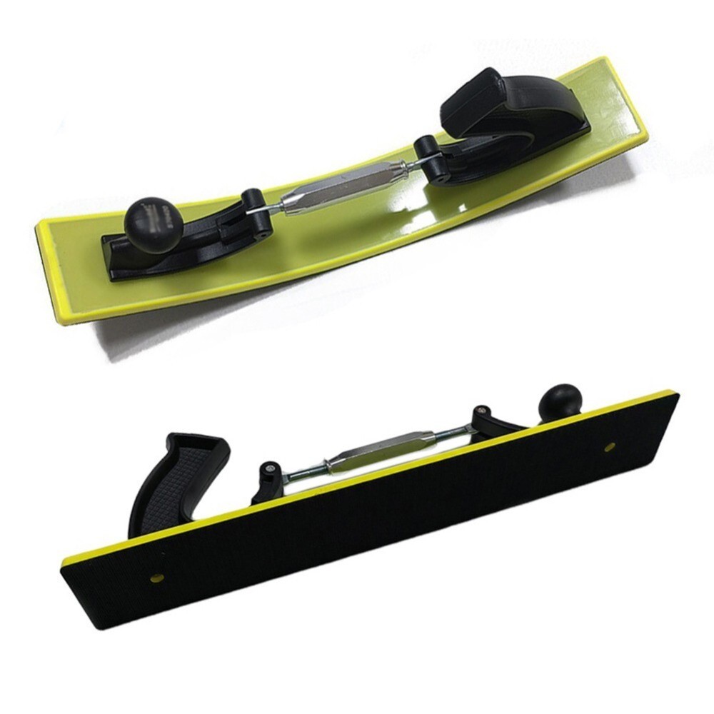 For Holder Sanding Disc 70 X 420mm ABS-Polishing Rectangular Yellow + Black