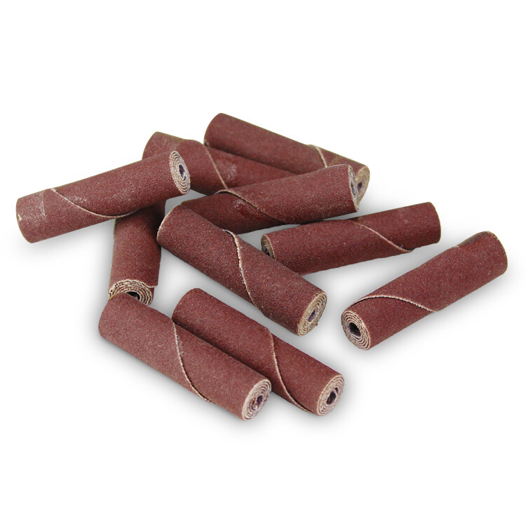 1/4″ x 1-1/2″ x 1/8″ Aluminum Oxide Abrasive Cartridge Roll, Straight – 10 Pack