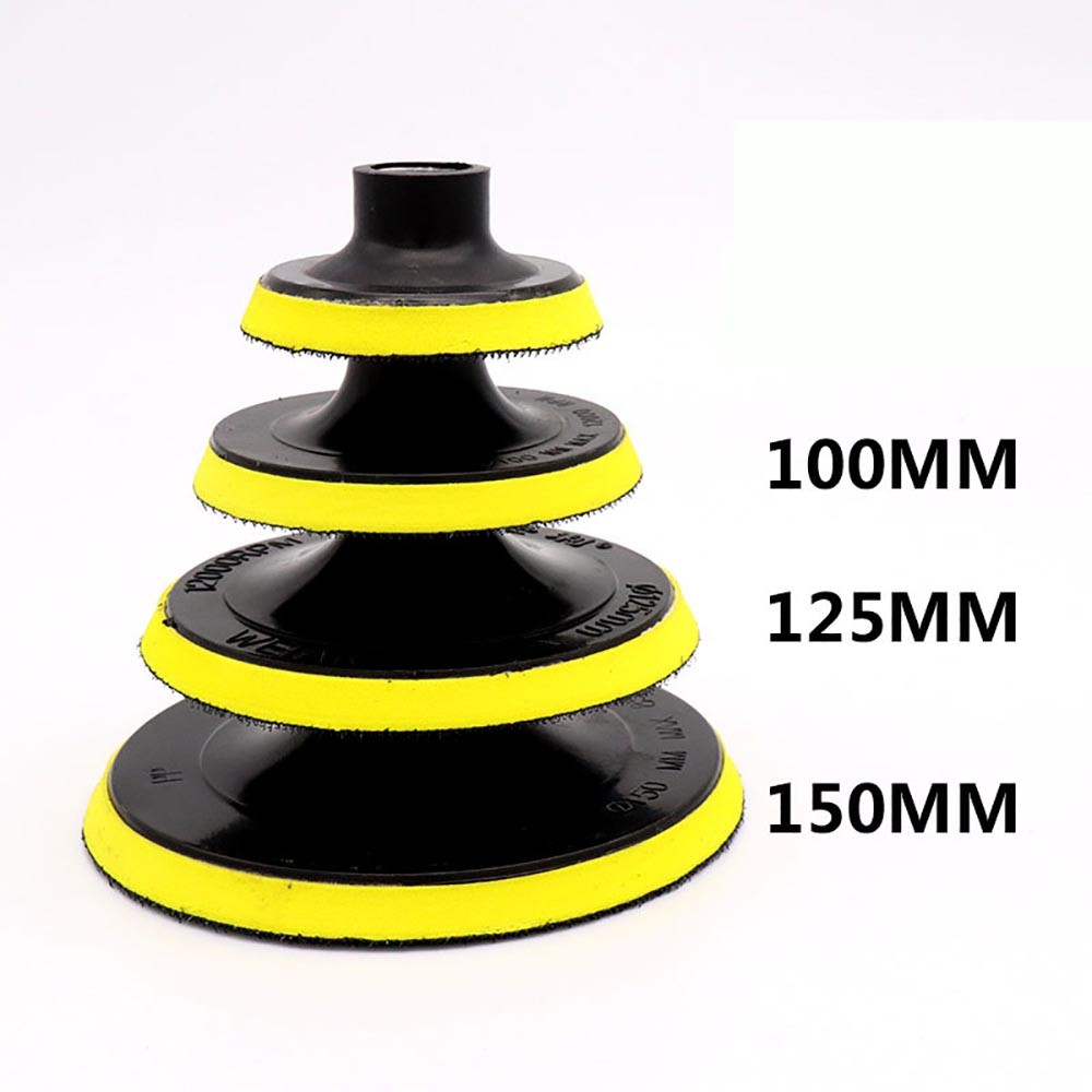 4-7 Inch Hook & Loop Grinding Sander Disc Polishing Backing Pads Thread M10 M14
