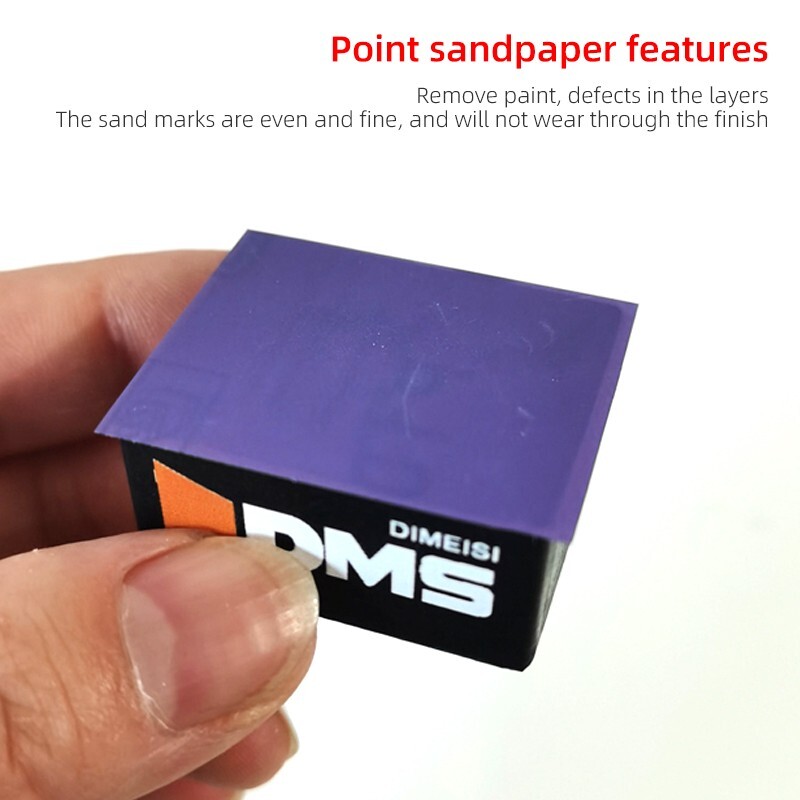 1 Open 8-point SandPaper Car Paint Varnish Dust Spot Blemish Polishing
