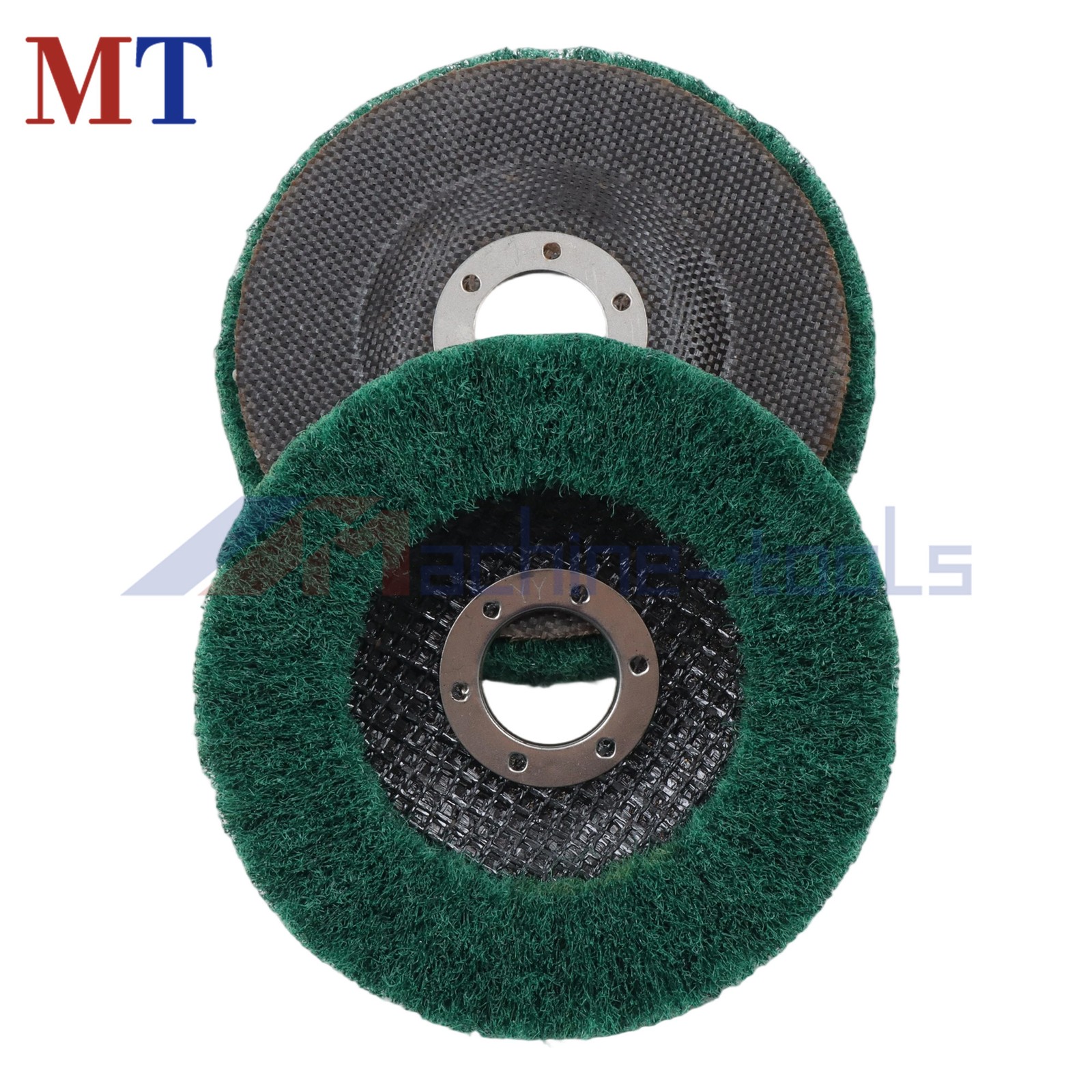 15 Pcs 180/320/600 Grit 4-1/2 Inch Scour Flap Discs Scouring Pad Polishing Wheel