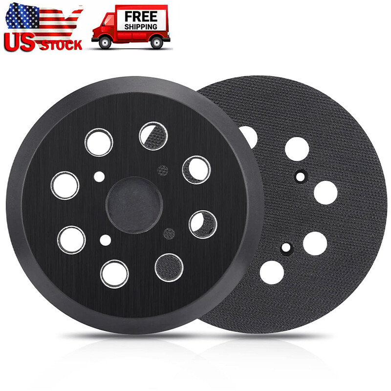 2Pcs 5″ Hook&Loop Sanding Sander Pads for Ryobi RS290 RS240 RS280 RS241 RS280VS