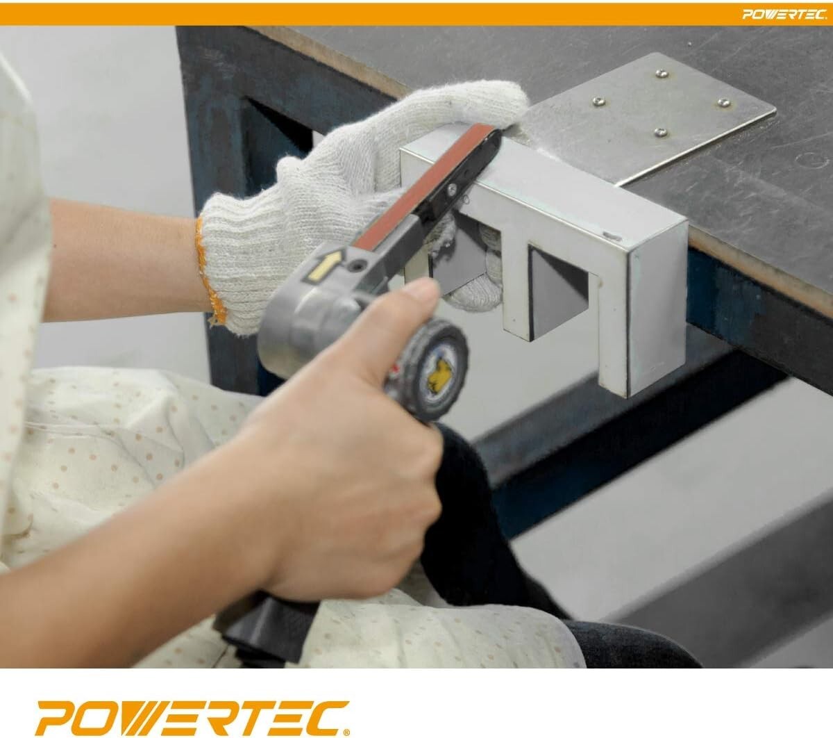 POWERTEC 1/2 x 18 Inch Sanding Belts, 20PK, 150 Grit Aluminum Oxide Belt Sander