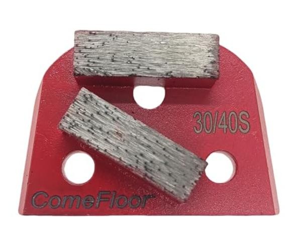 Concrete Floor Grinding Disc, Diamond Metal Grinding Shoes 30/40 Grit Soft Bond