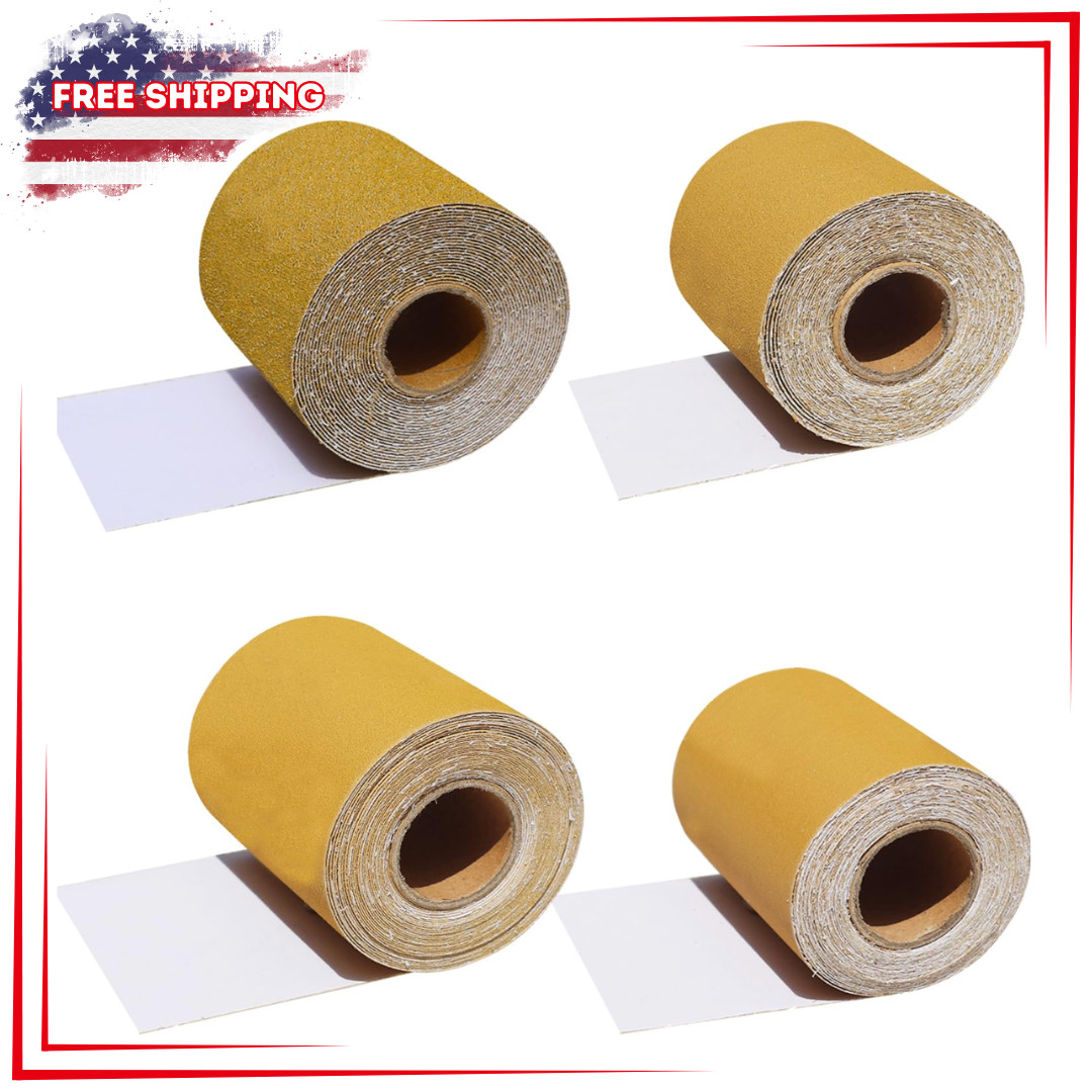 Sandpaper Roll 20 Yards Grit 80 120 220 320 Self Adhesive for Wood Auto Home