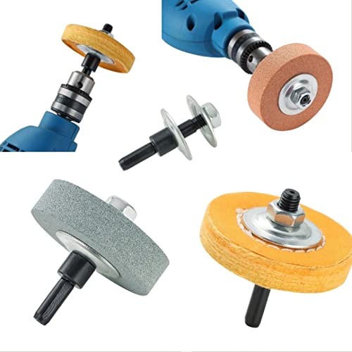 Grinding wheel, Buffing Wheels Kits 3 inches (8 Pieces). for Mini Small