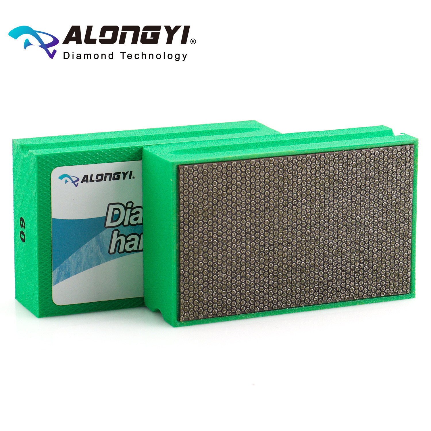 Diamond Hand Polishing Pads Electroplated Sanding Blocks Professional