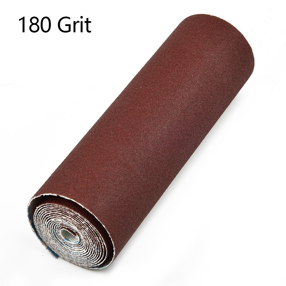 1-Meter Emery Cloth 80/120/180/240/320/600# Grits Emery Cloth Roll 100mm