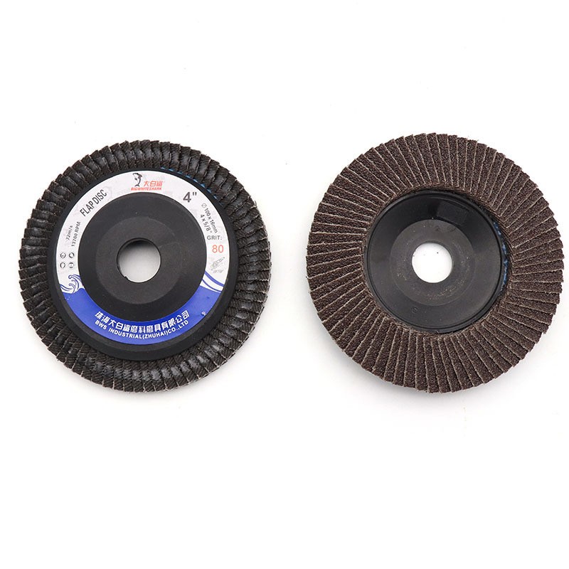 4” 100mm Sanding Flap Discs Grinding Wheels for Angle Grinder 60 Grit 80 Grit