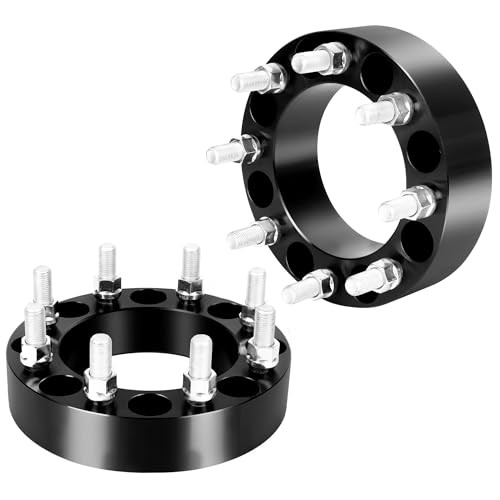 2PCS 8×170 to 8×6.5 Wheel Adapters for Ram 2500 Wheels on F 8×170 to 8×165.1