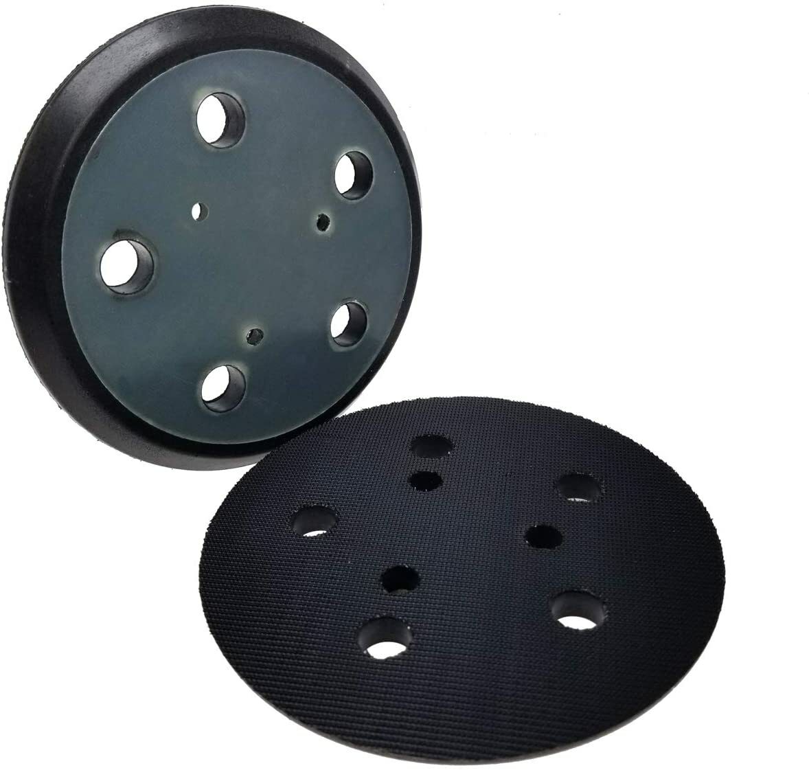 2PCS 5 inch Orbital Sander Replacement Pad for Porter Cable 333 Hook Loop 5-Hole