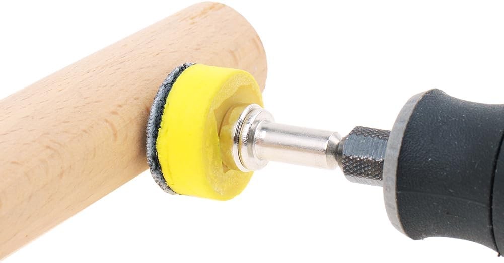 110PCS 1 Inch Sanding Discs Kit for Drill Sanding Attachment | 11 Grits 40-600 t