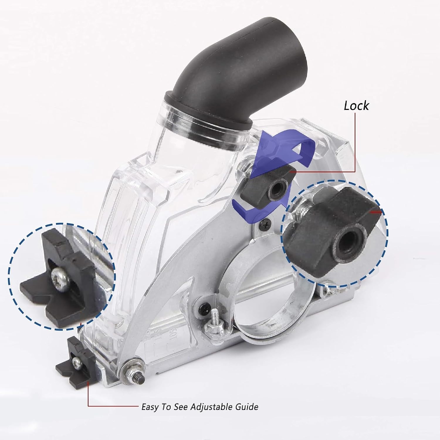 Cutting Dust Shroud for 4-1/2″ & 5″ Angle Grinders – Health & Safety