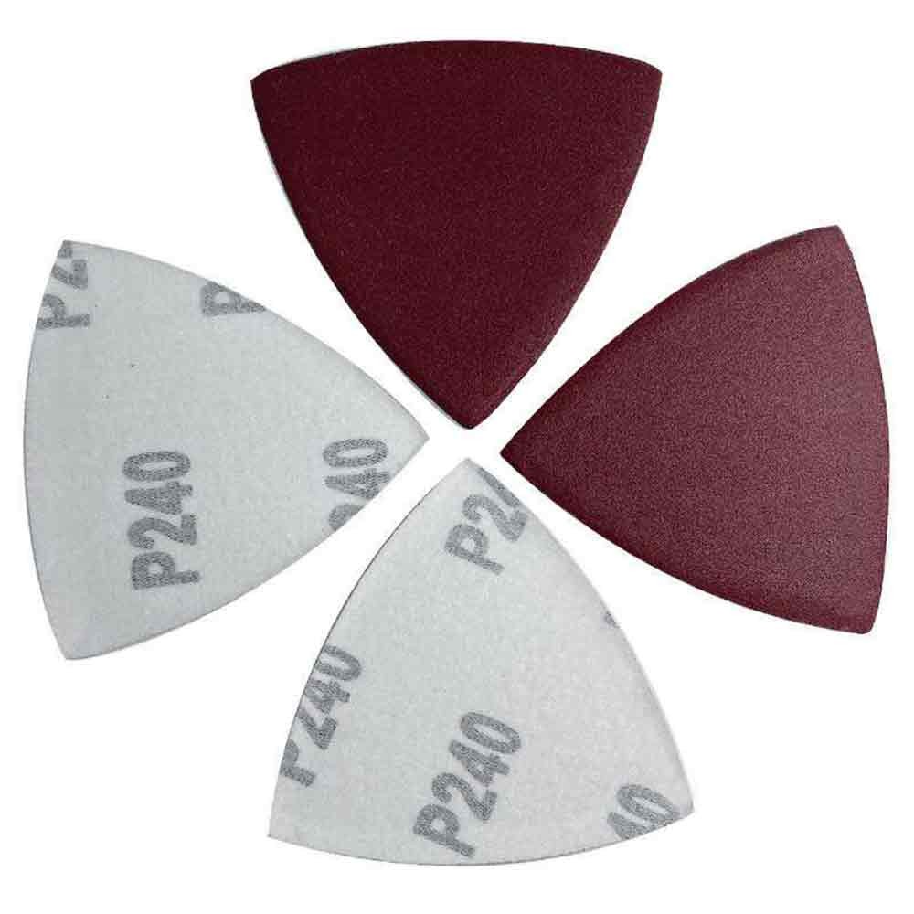 40-2000 Grit 80mm Triangular Sanding Paper Disc Pad For Oscillating Multi Tool