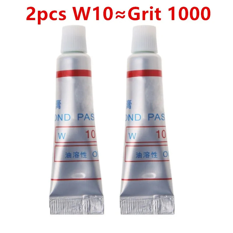 Diamond Abrasive Paste 2pcs Glass Metal Polishing Cream 320-10000 Grit Ceramics