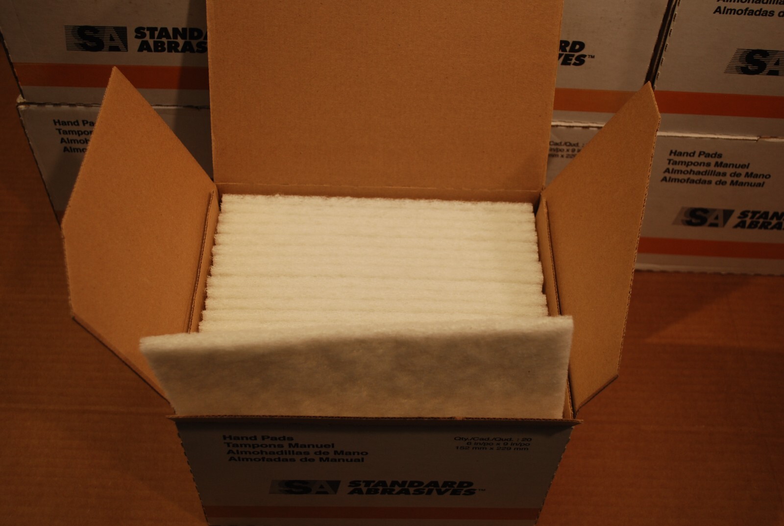 6 X 9 Light Duty Cleaning Pad, lot of (8) Boxes of (20), (160) total pieces