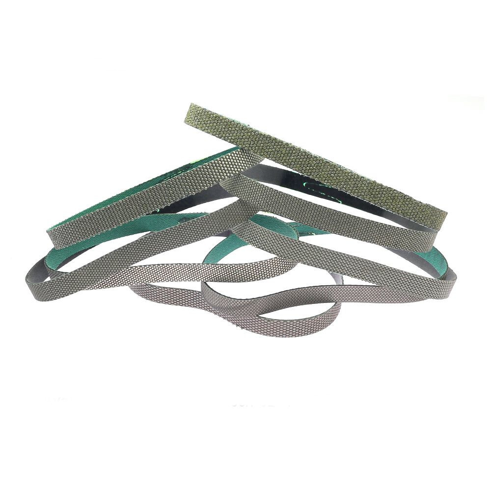 Electroplated Diamond Abrasive Sanding Belt P60-P1200 Hard Alloy Glass Polishing