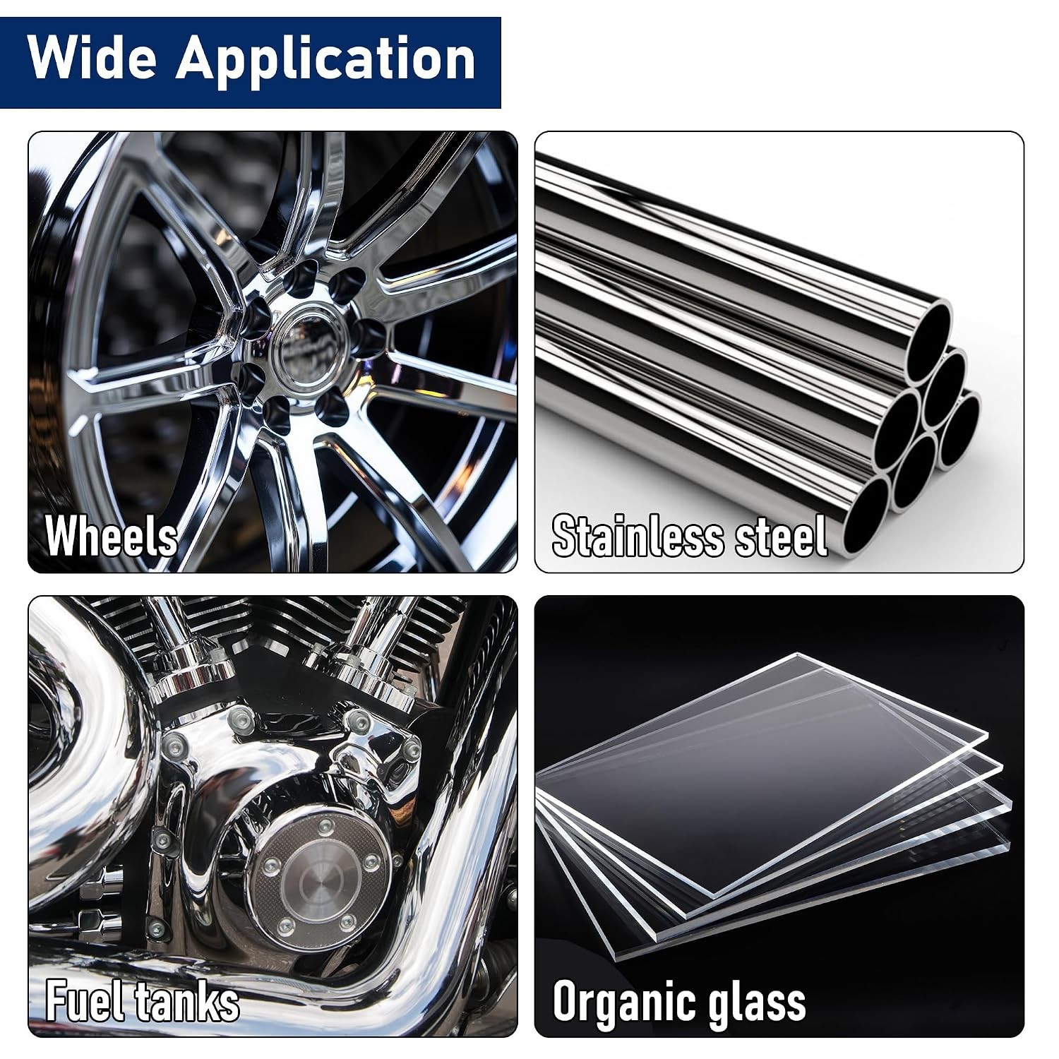 Comprehensive 11-Piece Polishing Wheels for Angle Grinders | Easy & Secure