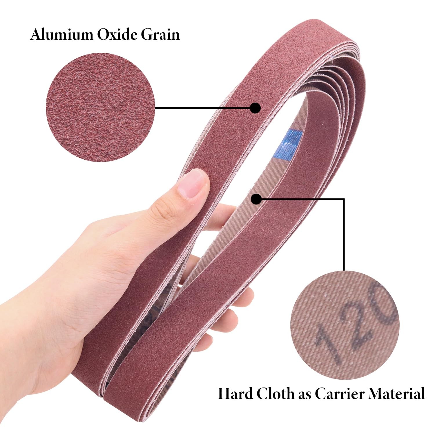 1 X 42 Belt Sander Sanding Belts 1 Inch X 42 Inch Sanding Belt 120 Grit Aluminum