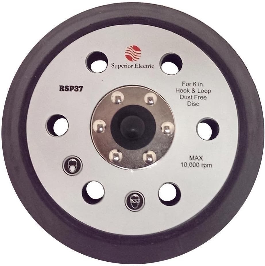 6 Inch Sander Pad Random Orbit Hook Loop Backing for Porter Cable 18001 – Sil…