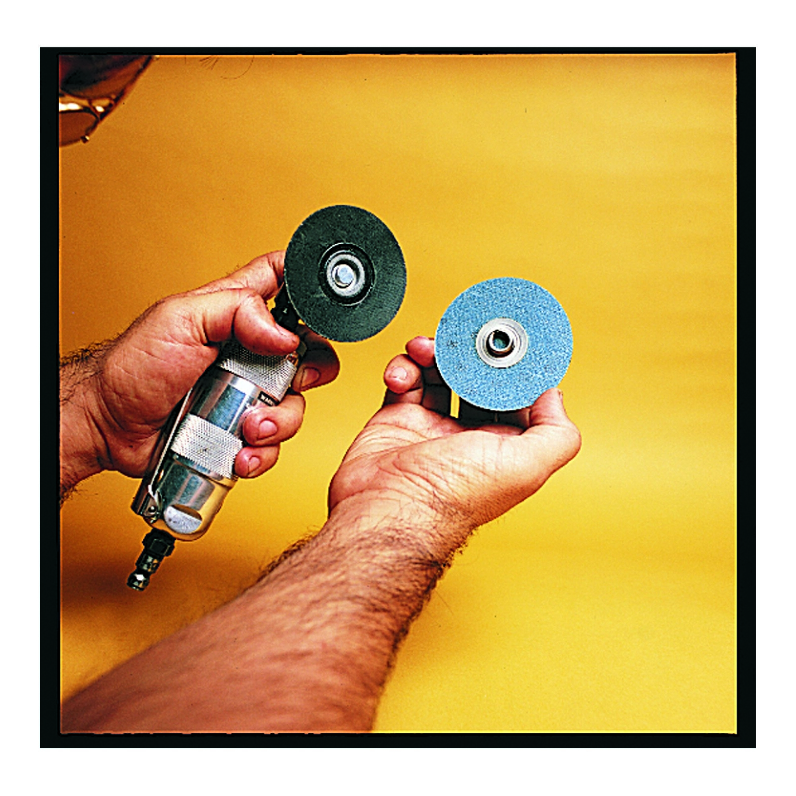 Standard Abrasives Quick Change TR Felt Polishing Disc 840480, 3 in
