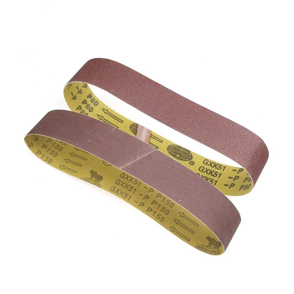 10 Pieces 686 * 50mm Abrasive Sanding Belts 2in * 27in P40-P1500 Coarse to Fine