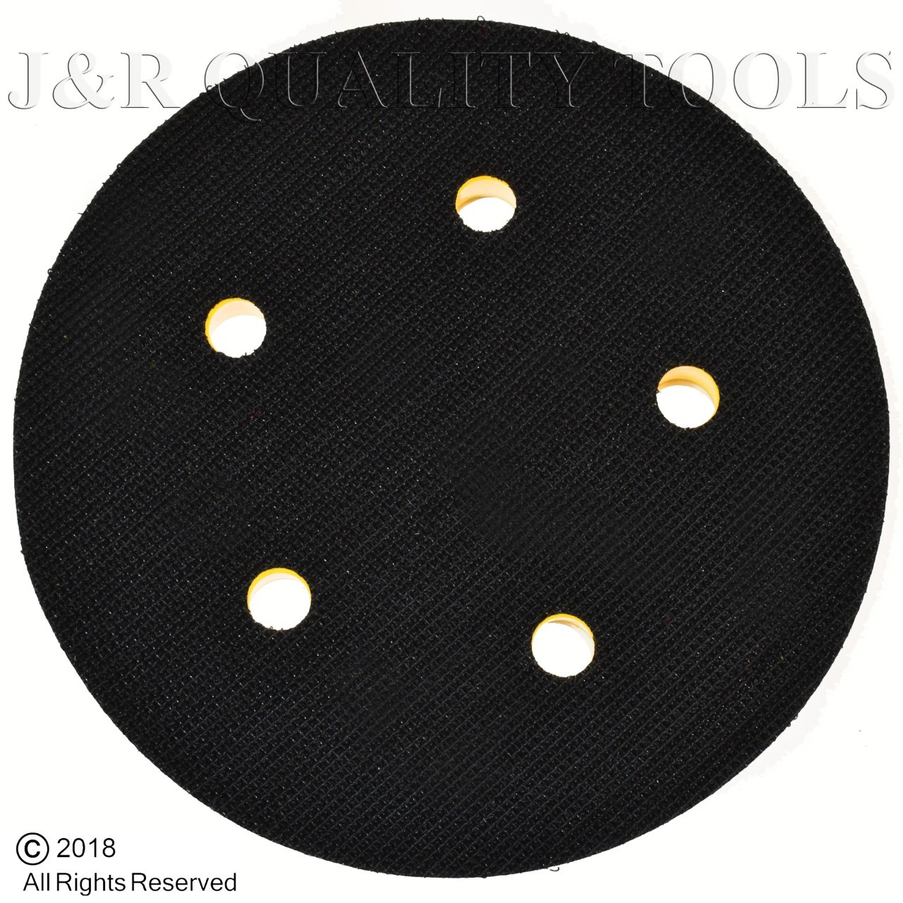 5″ Hook and Loop Face Sanding Pad Air Vacuum Pneumatic Sander Grinder Tool