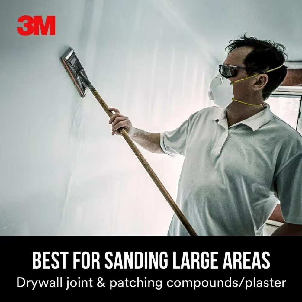 Pro-Pak 4-3/16 In. X 11-1/4 In. 100-Grit Medium Drywall Sanding Sheet (25-Pack)