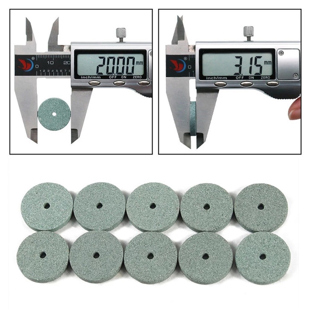 20Pcs 20mm Mini-Drill Grinding Wheel Buffing Wheel Polishing Pad Abrasive Disc
