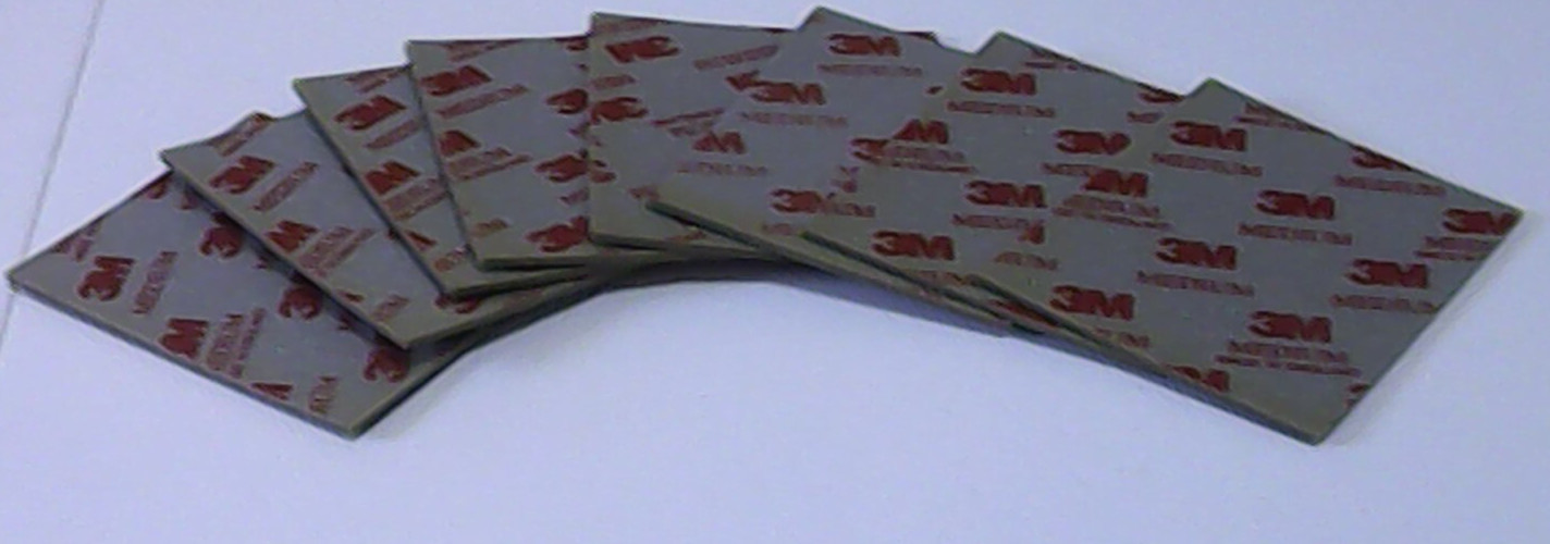 3M 06966 4 1/2X5 1/2X3/16 Medium Contour Surface Sanding Sponge 8 Pcs.