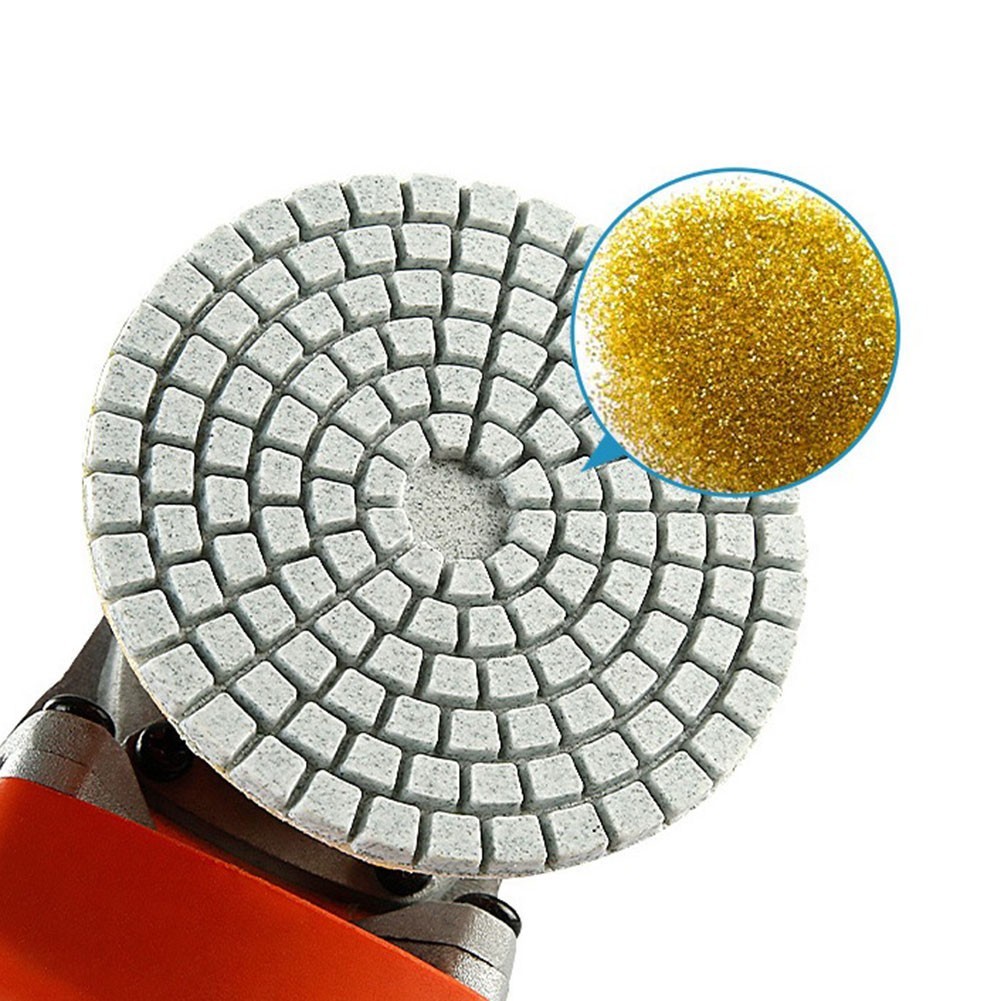 Polishing Pad 80mm 3inch Suitable for Granite For Marble Concrete 5pcs Set