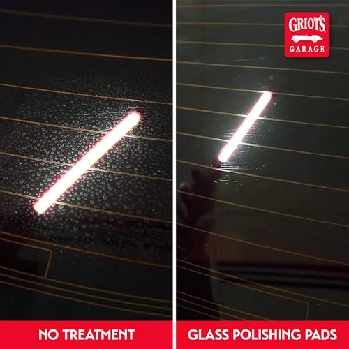Set of 3 Glass Polishing Pads – 3″ Buffing Discs for Car Windows