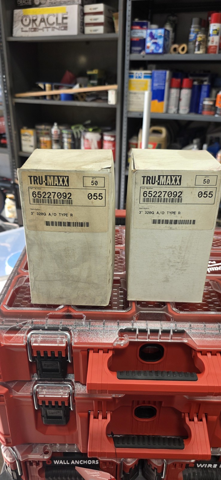Sanding disk 320 grit 3 ” Type R Tru-max 65227092 50 pieces per box 100 total