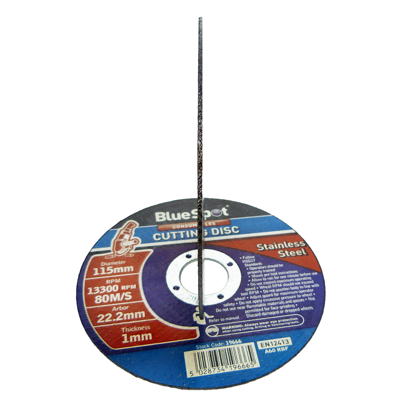 Metal Cutting Discs 1mm Ultra Thin 4 1/2″ 115mm Angle Grinder Disc Steel