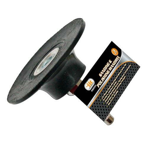 IIT 3″ Assorted Grit Sanding Wheels Discs With 1/4″ Mandrel Roll Lock R Style