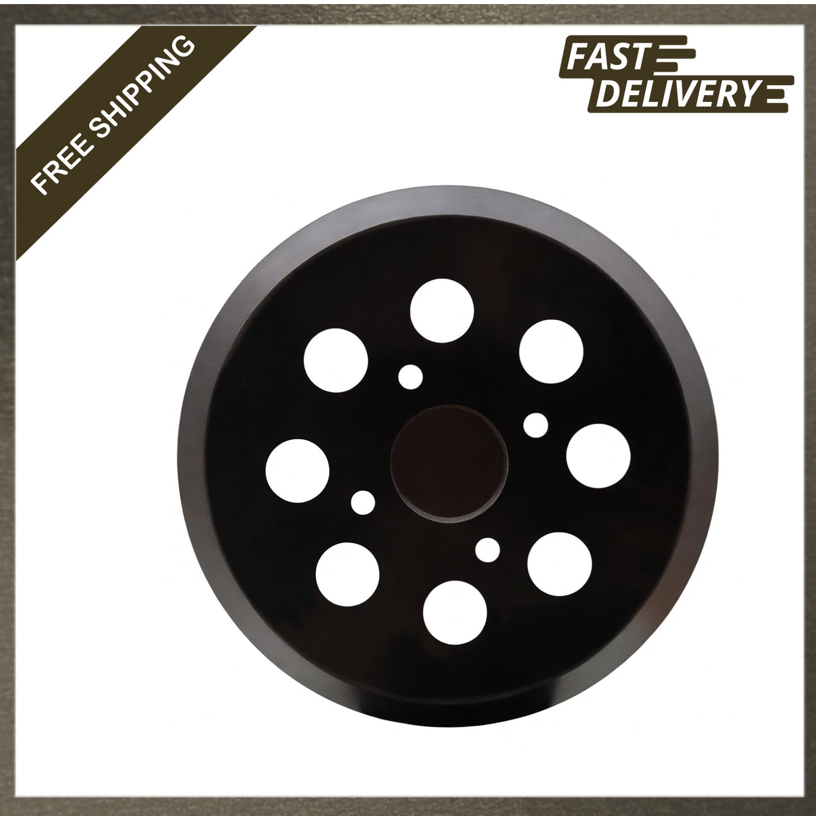 5 Inch 8 Hole Hook and Loop Sander Pad Replacement for SKIL SR211601 SR6604B
