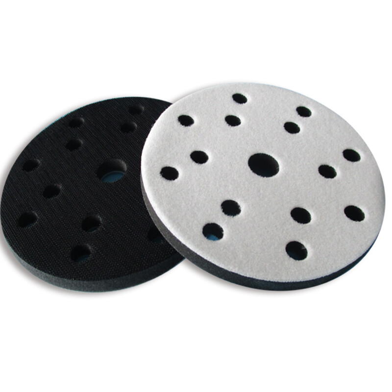 5 pcs 6 inch Sponge interface pad hook loop sanding Disc Sander Backing Pads