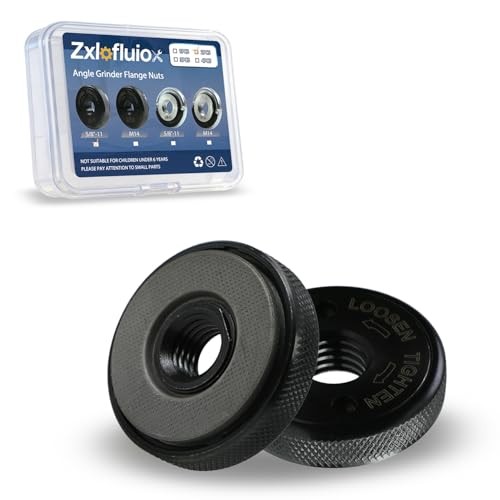 Pack 5/8″-11 Angle Grinder Flange Nuts for Fixing Cutting 5/8″-11 Thread 2