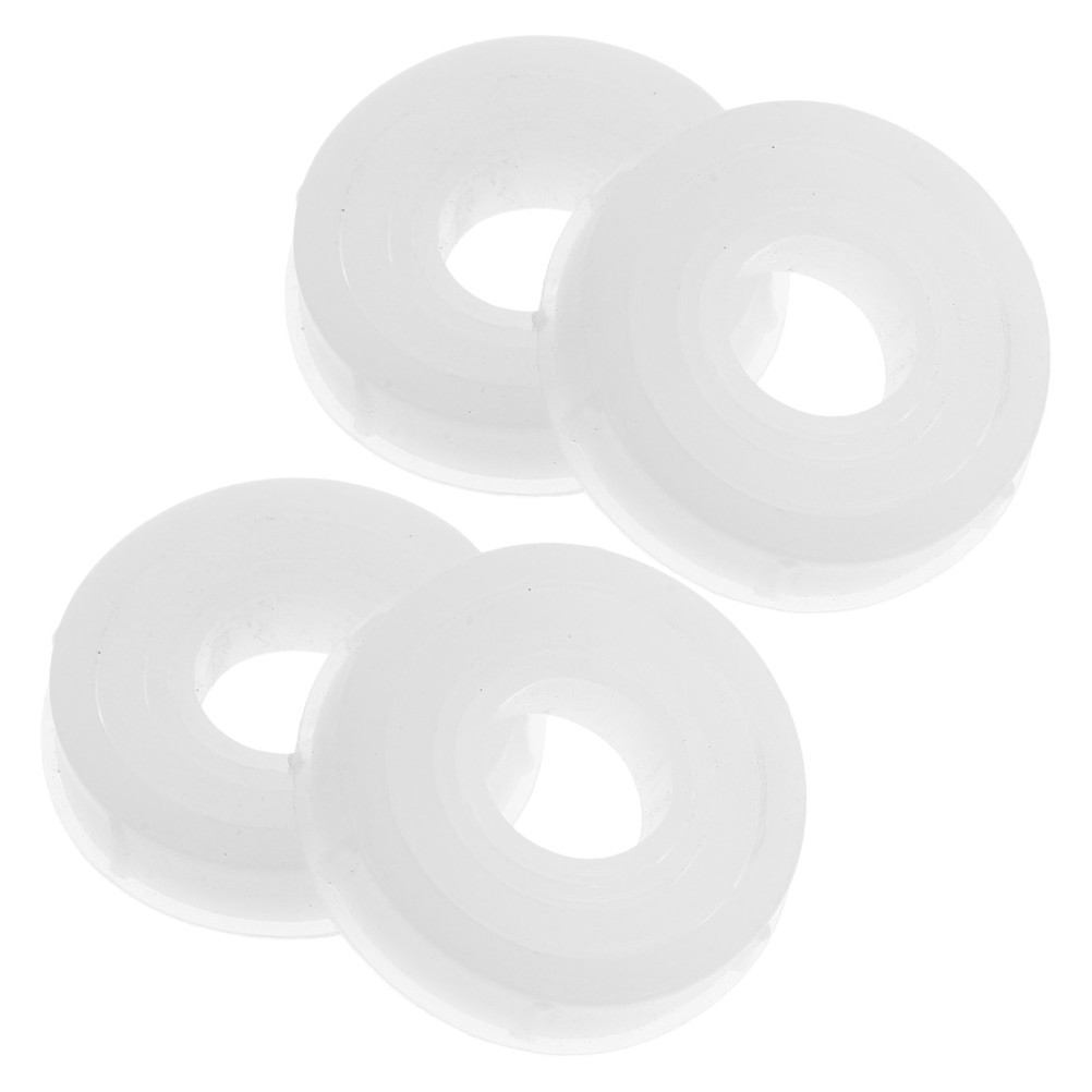 2Sets Bench Grinder Wheel Spacer Kit Durable Plastic Wheel Bushing Adapter Set