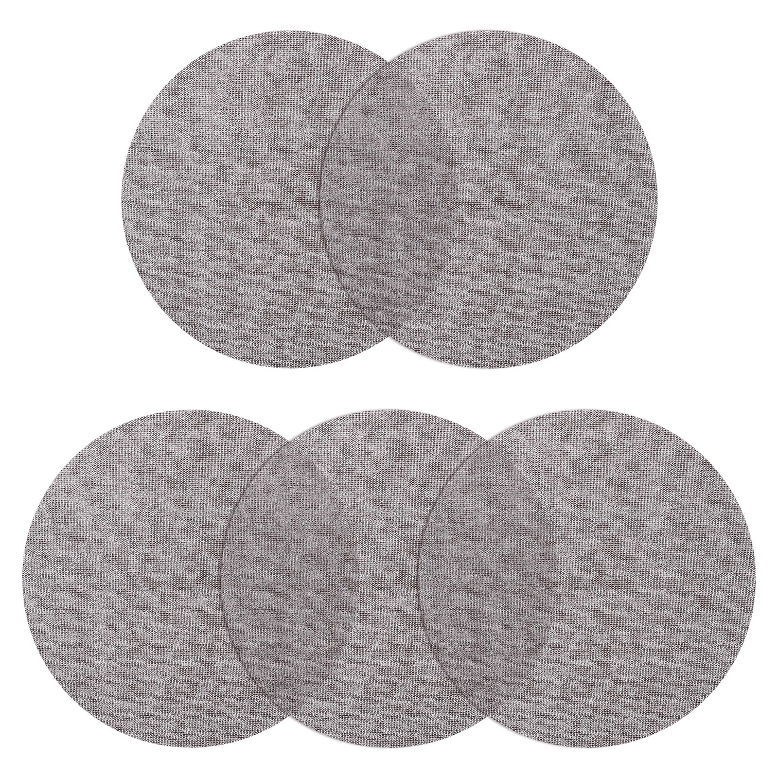 5 Pcs 8-7/8 Inch Grid Sanding Discs, 180 Grit Wall Sanding Discs