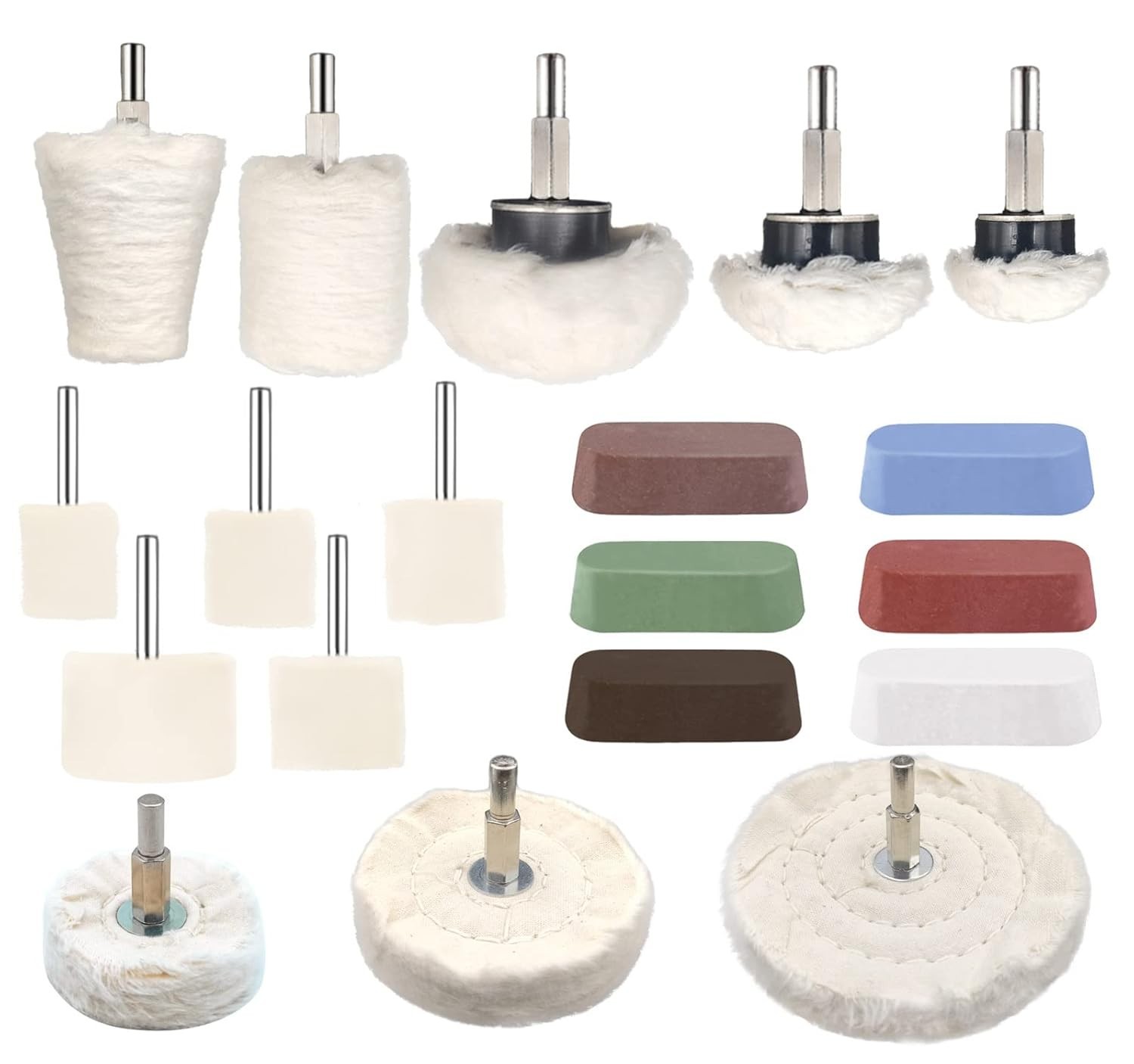 Aluminum & Stainless Steel Buffing Kit