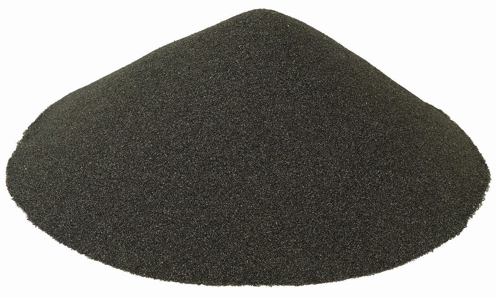 BLACK BEAUTY Abrasive Blast Media Extra Fine 30/60 25 LBS, Black